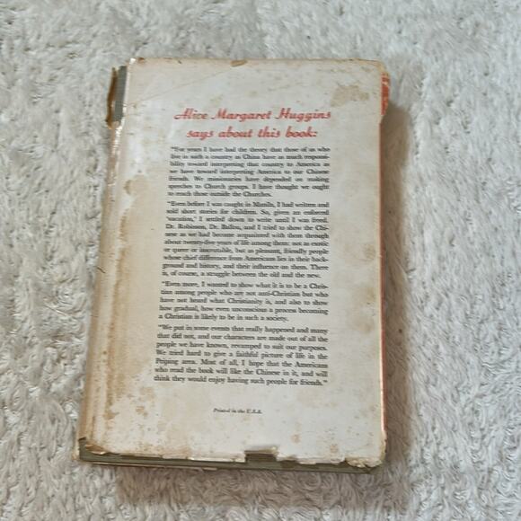 The Red Chair Waits Alice Margaret Huggins - 1948 HC, Good - Picture 6 of 7